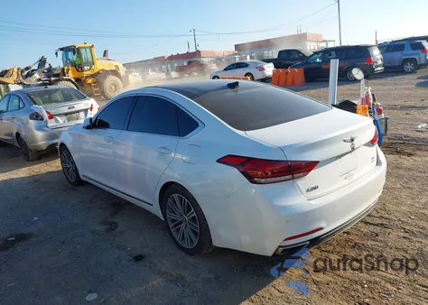 2020 Genesis G80 3.8 Awd из США, поврежденный, VIN KMTFN4JE4LU334950